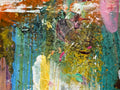 Still at the Pool – abstract canvas print by Dee Hogg, A Day Out Near Georgetown collection