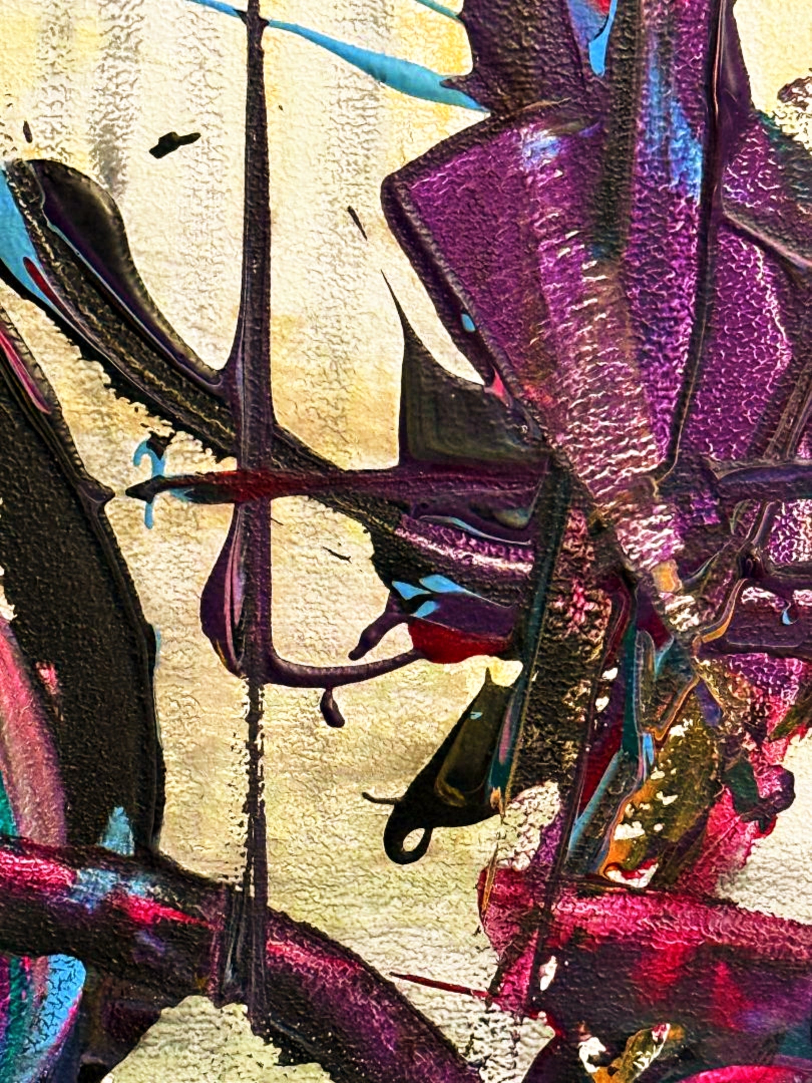 Purple Skitter - Fine Art Print
