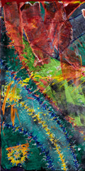 Twistfire abstract fine art print by Dee Hogg, bold wall art