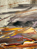 Worn Road Wild Light industrial landscape fine art print by Dee Hogg, moody atmospheric wall art