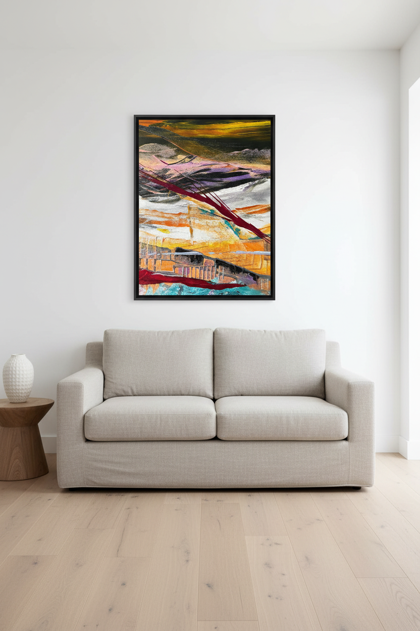 Day the Landscape Flared portrait room setting