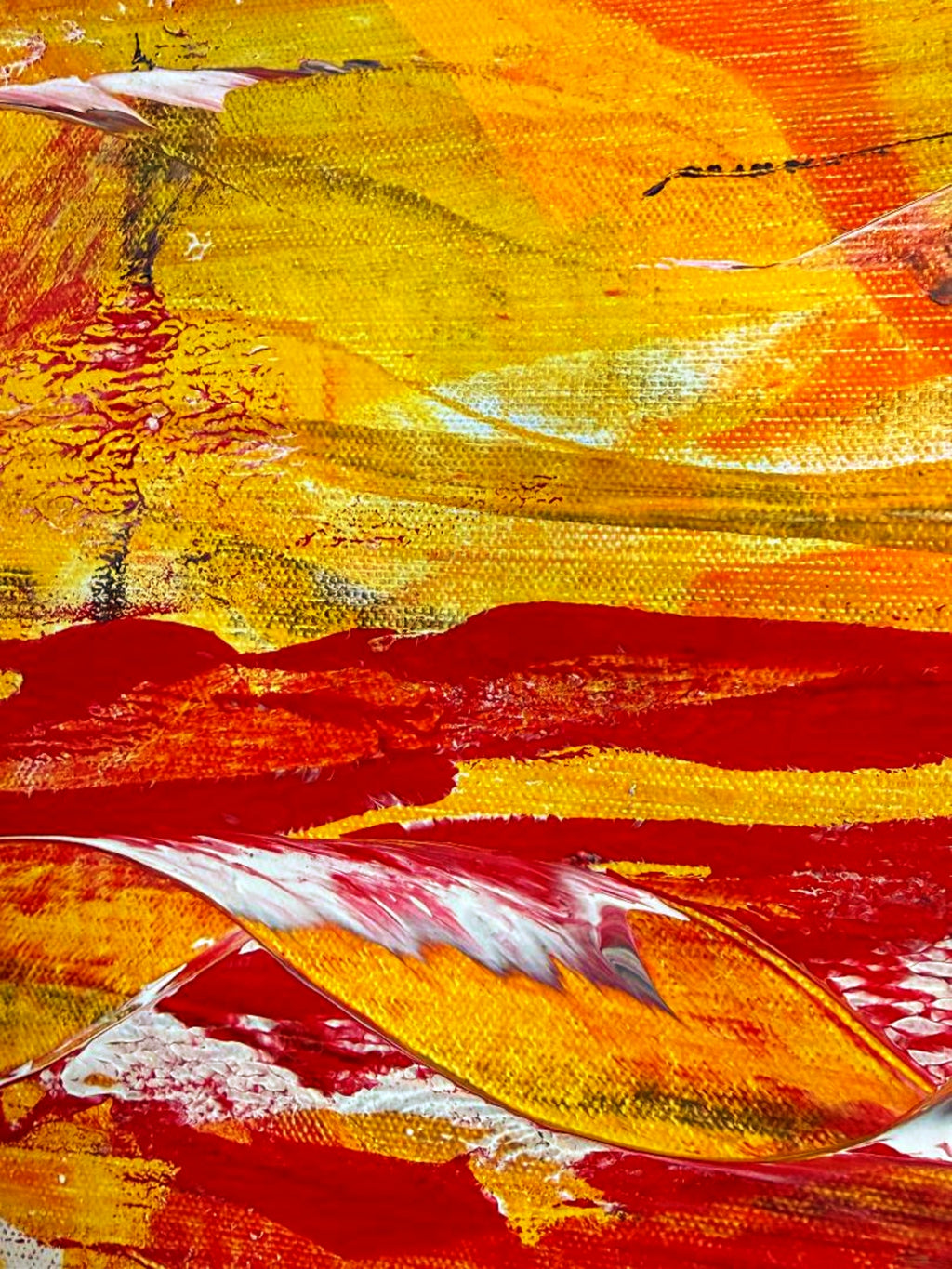 Scarlet and Sun – Fine Art Print