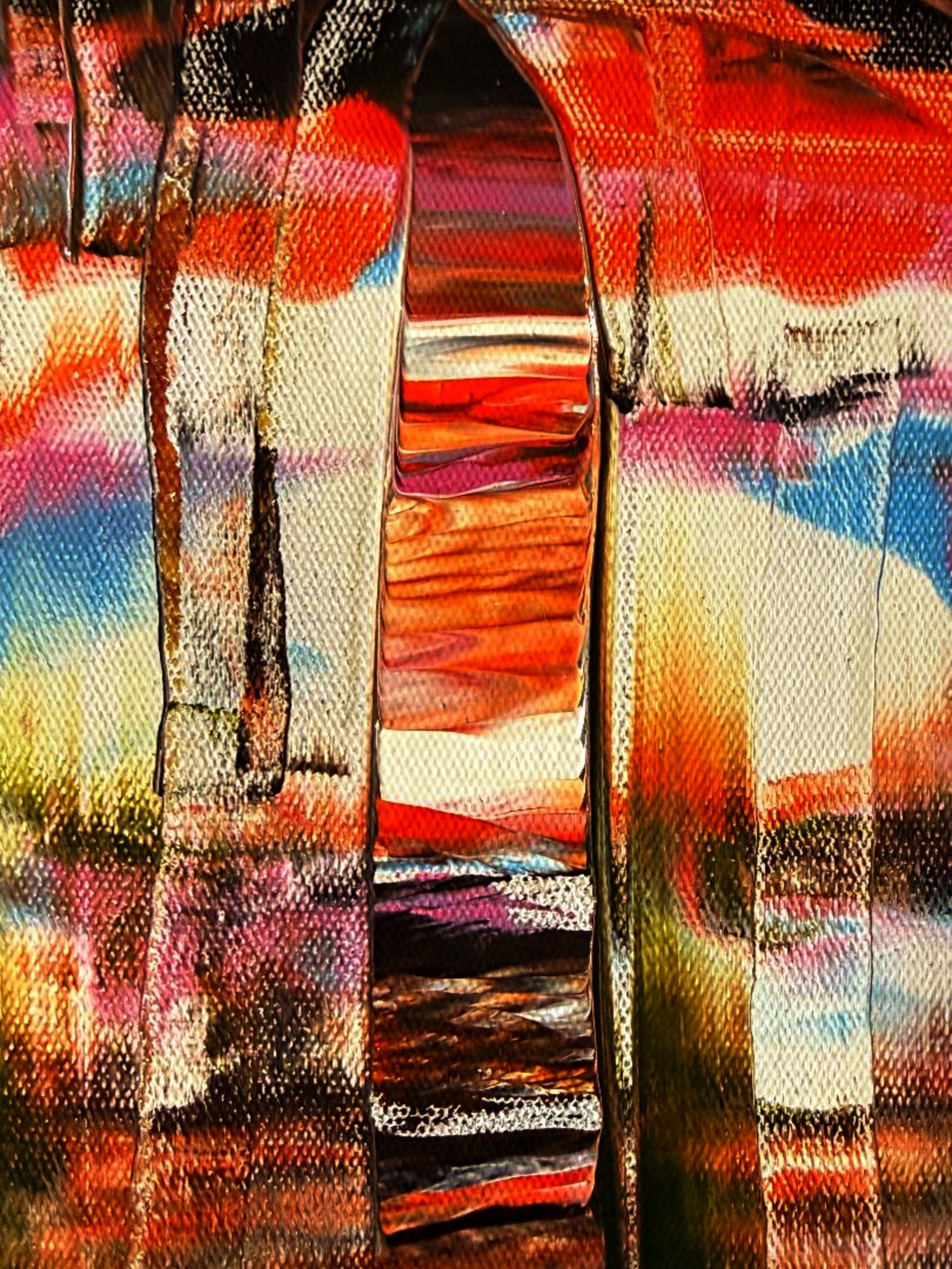 Room with a View – Fine Art Print detail from Bushfire Blaze by Dee Hogg