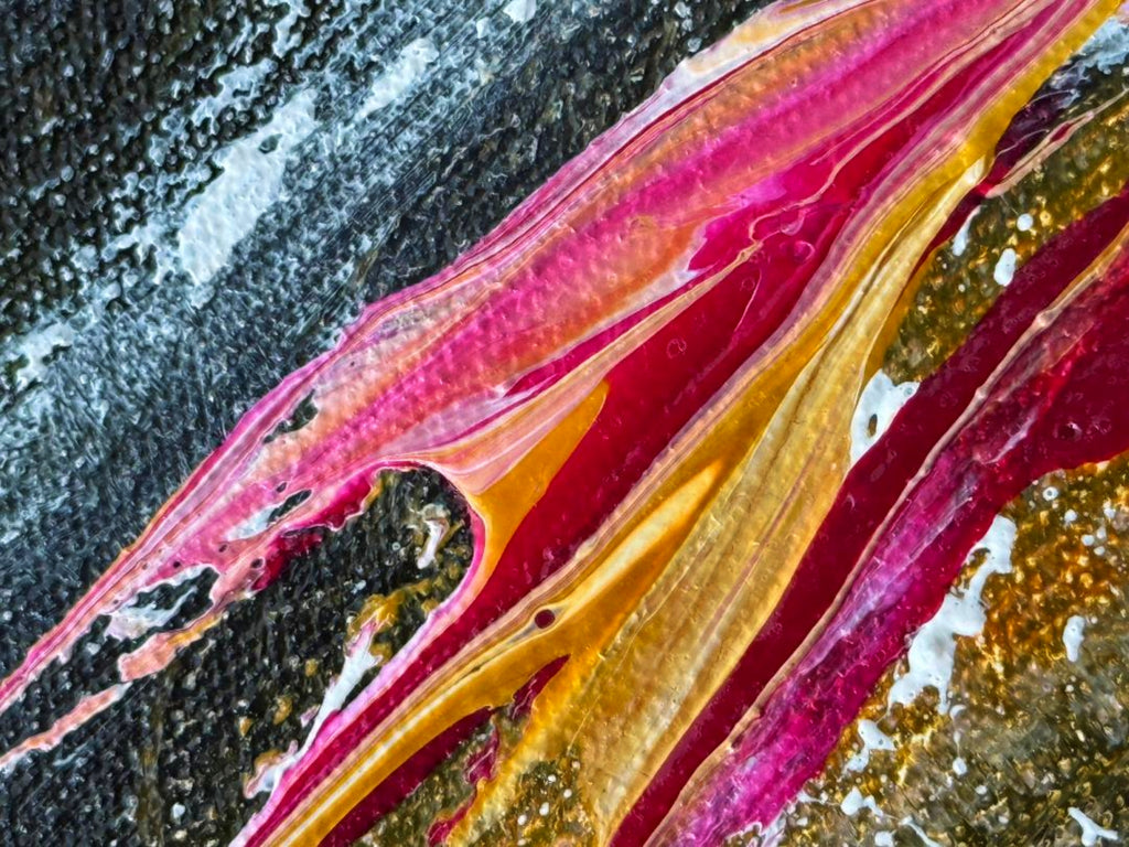 Fight in Suzie's Nails – Limited Edition Fine Art Print by Dee Hogg