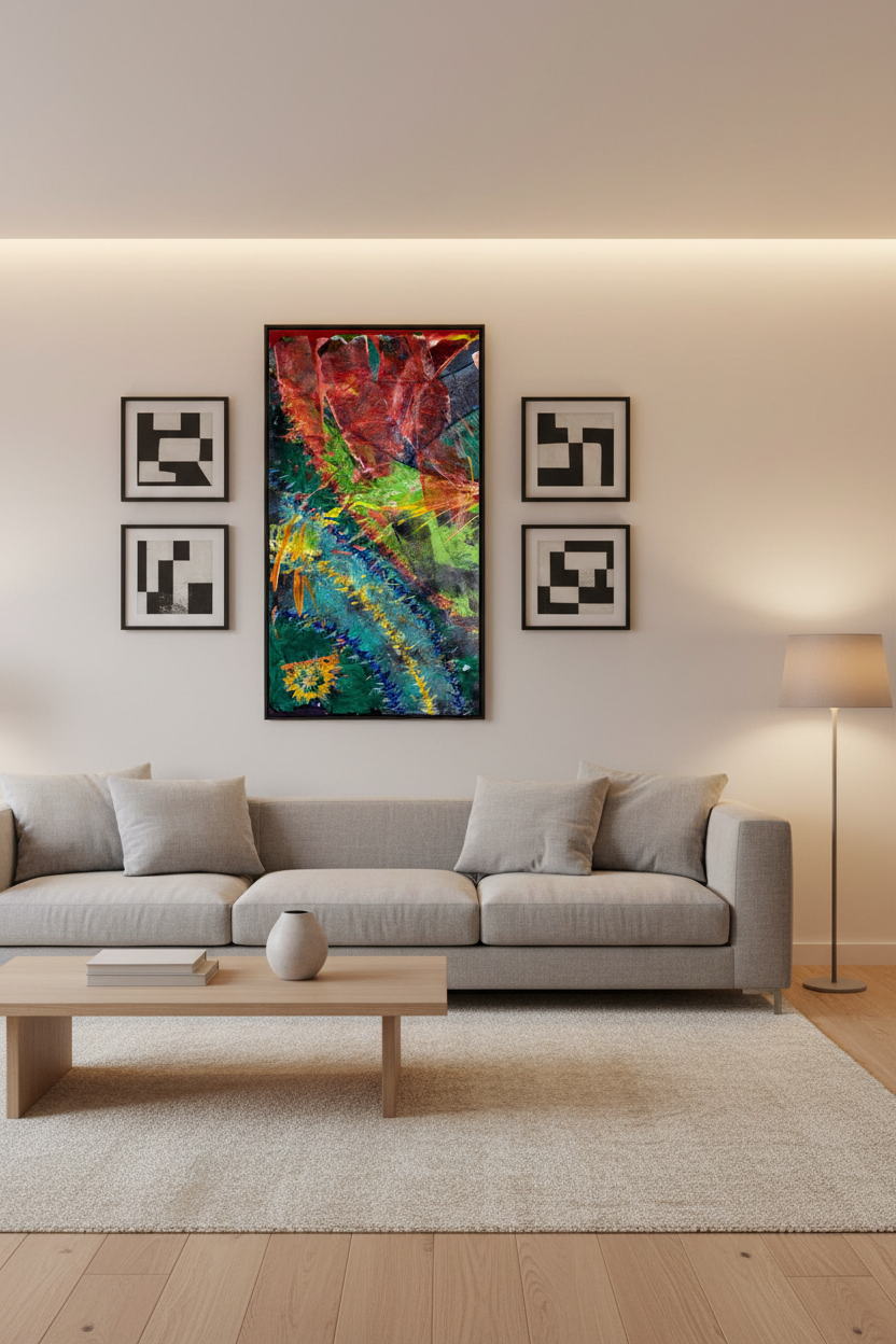 Twistfire room setting - narrow portrait