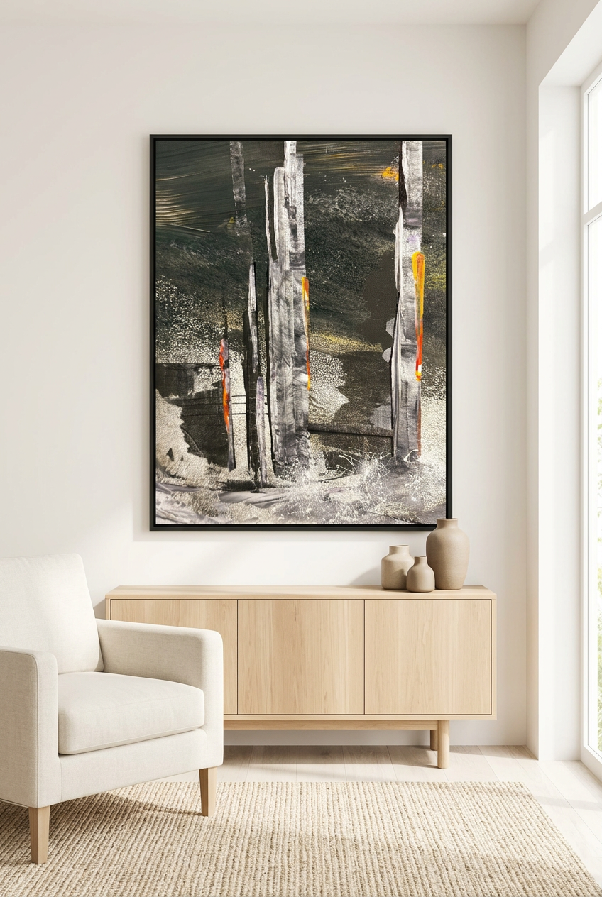 Under the Pier in a bright, airy room with pale oak and ivory furnishings